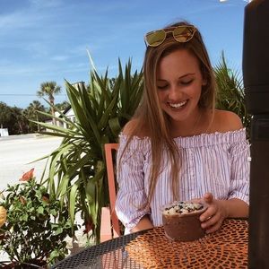 Off the shoulder top